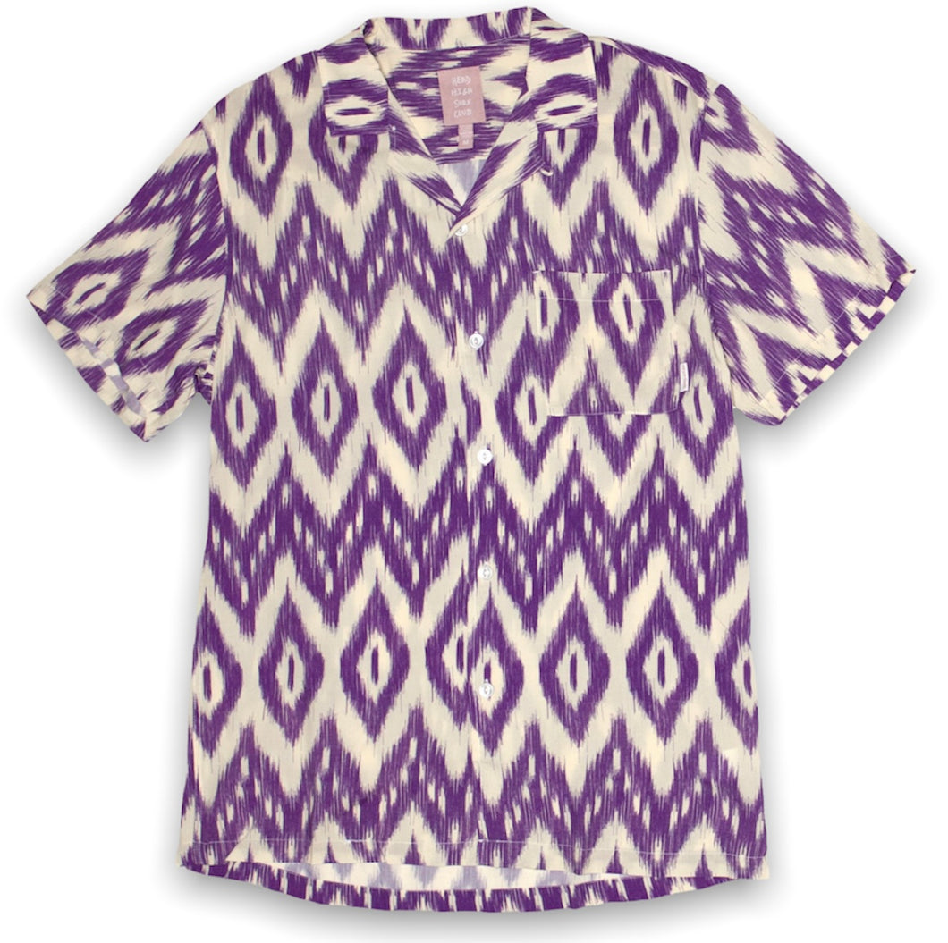 Ikat Attack Button Up